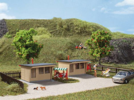 Auhagen 12339 H0 2 bungaló készlet