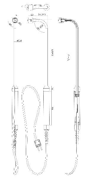 VOLTCRAFT K102 + TP 206 Hőmérséklet mérőműszer Érzékelő típus K 13. kép