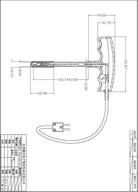 VOLTCRAFT K102 + TP 301 Hőmérséklet mérőműszer Érzékelő típus K 11. kép