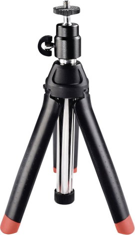 Hama Asztali állvány 1/4 col Munkamagasság=20 - 90 cm Fekete Okostelefon-tartóval
