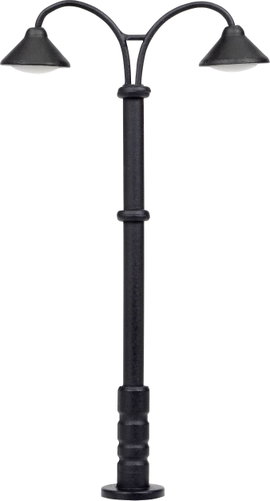 Viessmann Modelltechnik N Peron lámpa Kettős Kész modell 6409 1 db