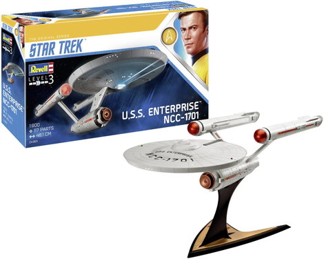 Revell 04991 U.S.S. Enterprise Sci-Fi építőkészlet 1:600 6. kép
