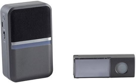 Heidemann 70847 Rádiójel vezérlésű gong Teljes készlet USB csatlakozóval, Öntanuló