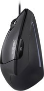 Perixx Perimice-513L Ergonomikus egér USB Optikai Fekete 5 Gombok 2000 dpi Ergonómikus bélyegkép