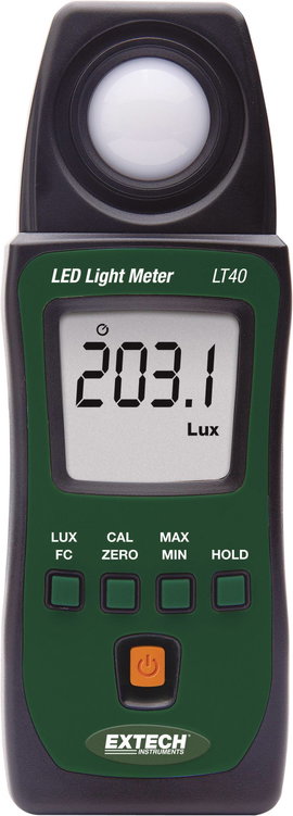 Extech LT40 Fénymérő 400 - 400000 lx