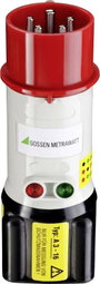 Gossen Metrawatt A3-16 Mérőadapter CEE dugó, 16 A, 5 pólusú - Alj, 4 mm bélyegkép