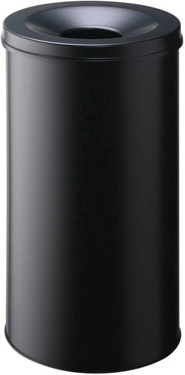 Durable 330701 330701 Papírkosár 60 l (Ø x Ma) 375 mm x 662 mm Acél Fekete 1 db
