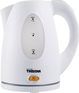 Tristar WK-1324 Vízforraló Zsinór nélküli, BPA mentes, Túlhevülés elleni védelem Fehér
