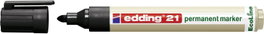 Edding 21 permanent marker EcoLine 4-21001 Permanent marker Fekete Vízálló: Igen