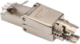 Digitus DN-93634 CAT 6A terepi csatlakozó, RJ45, árnyékolt, AWG 22-27, szerszám nélküli szerelési cs