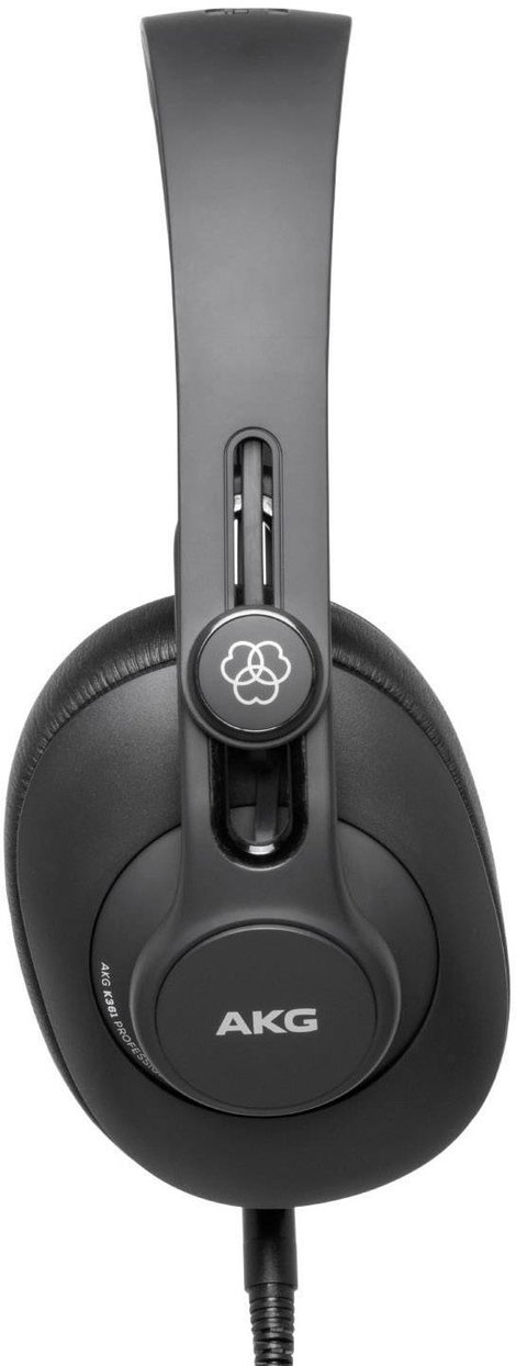 AKG K361 Stúdió Over Ear fejhallgató Vezetékes Fekete Noise Cancelling Összehajtható 10. kép
