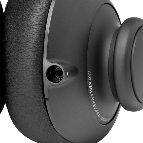 AKG K361 Stúdió Over Ear fejhallgató Vezetékes Fekete Noise Cancelling Összehajtható 11. kép