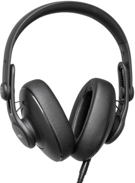 AKG K361 Stúdió Over Ear fejhallgató Vezetékes Fekete Noise Cancelling Összehajtható