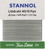 Stannol HS10Fair Forrasztóón, ólommentes Ólommentes Sn99,3Cu0,7 ROM1 10 g 0.5 mm bélyegkép