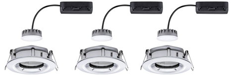 Paulmann Nova Plus Fürdőszobai beépíthető lámpa 3 részes készlet LED LED 20.4 W IP65 Króm 6. kép