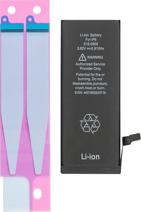 Mobiltelefon akku Apple iPhone 6 1810 mAh