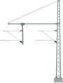H0 Märklin 74106 Tartóoszlop 2 vágányú H0 Märklin C sín (ágy nélkül) 1 db bélyegkép