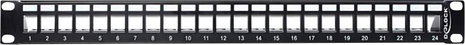 Delock 43277 24 port Hálózati patchpanel 483 mm (19) Szereletlen 1 ME 3. kép