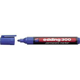 Edding edding 300 4-300003 Permanent marker Sötétkék Vízálló: Igen