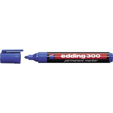 Edding edding 300 4-300003 Permanent marker Sötétkék Vízálló: Igen