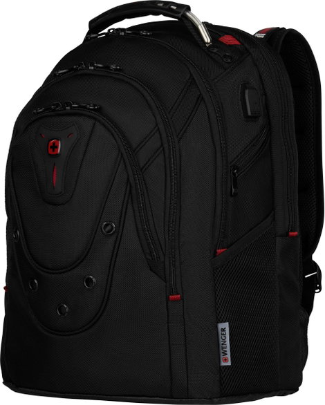 Wenger Notebook hátizsák Ibex Deluxe Alkalmas: Max.: 39,6 cm (15,6) Fekete 3. kép