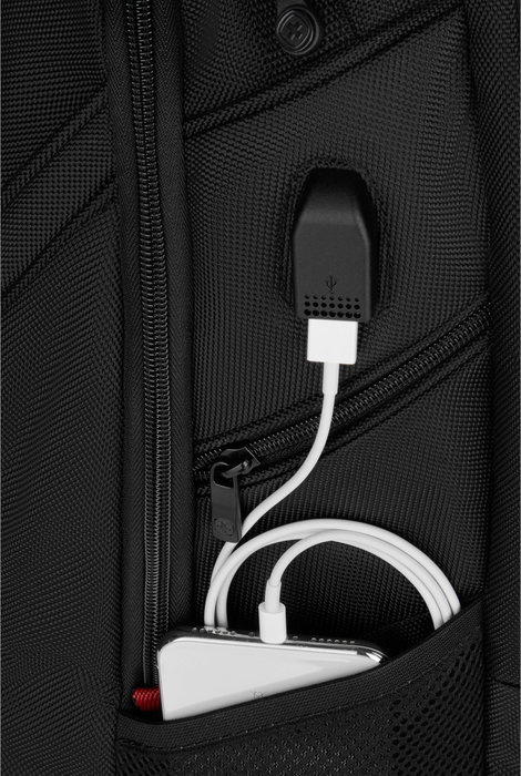 Wenger Notebook hátizsák Ibex Deluxe Alkalmas: Max.: 39,6 cm (15,6) Fekete 7. kép
