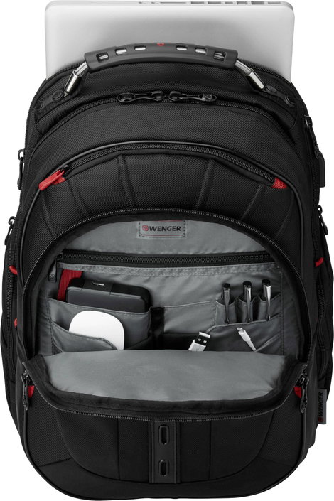 Wenger Notebook hátizsák Pegasus Deluxe Alkalmas: Max.: 39,6 cm (15,6) Fekete 4. kép
