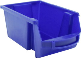 VISO SPACY2B Nyitott tárolódobozok Viso (Sz x Ma x Mé) 101 x 70 x 157 mm Kék 1 db