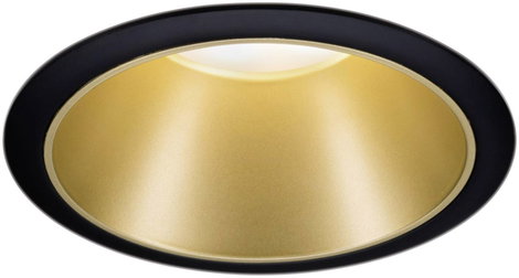 Paulmann 93403 Cole Coin Beépíthető lámpa LED 6 W Fekete, Arany