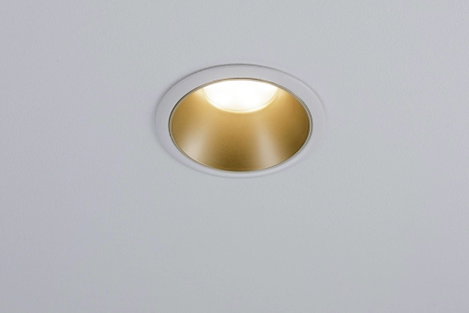 Paulmann 93406 Cole Coin Beépíthető lámpa 3 részes készlet LED 6.50 W Fehér, Arany 10. kép