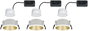 Paulmann 93406 Cole Coin Beépíthető lámpa 3 részes készlet LED 6.50 W Fehér, Arany 4. bélyegkép