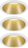 Paulmann 93406 Cole Coin Beépíthető lámpa 3 részes készlet LED 6.50 W Fehér, Arany 9. bélyegkép