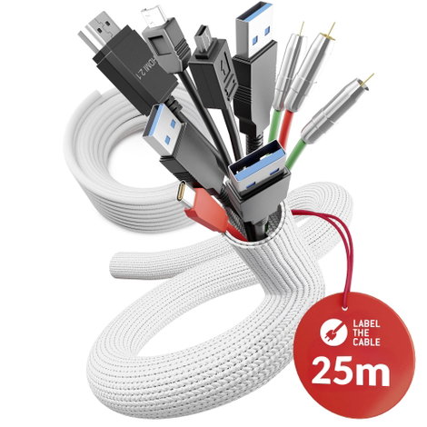 Label the Cable PRO 5120 19 coll Kábeltömlő Fehér