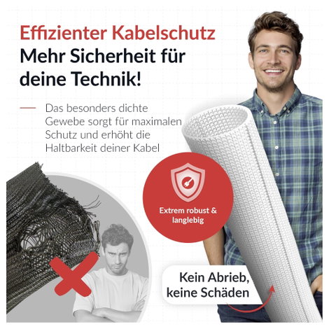 Label the Cable PRO 5120 19 coll Kábeltömlő Fehér 5. kép