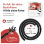 Label the Cable LTC 5110 19 coll Kábeltömlő Fekete 2. bélyegkép
