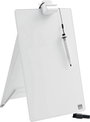 nobo Üveg-üzenőfal Diamond Glass Desktop (Sz x Ma) 216 mm x 297 mm Briliáns fehér Asztali tartóállvá 4. bélyegkép