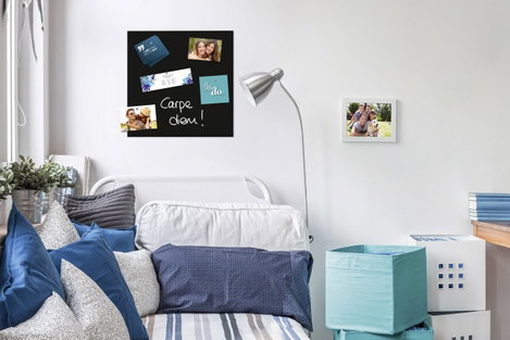 BE! Board Üveg-mágneses tábla B1201 Fekete (Sz x Ma) 60 cm x 40 cm B1201 6. kép