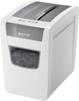 Leitz IQ Home Office Slim P-4 Iratmegsemmisítő Részecskevágás 4 x 28 mm 23 l Lapok száma (max.): 10 