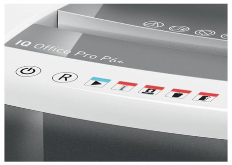 Leitz IQ Home Office Slim P-4 Iratmegsemmisítő Részecskevágás 4 x 28 mm 23 l Lapok száma (max.): 10  3. kép