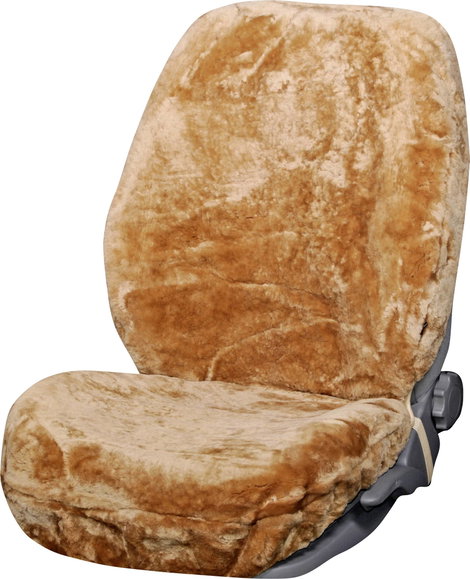 HP Autozubehör 19769 Vollbezug Lammfell Camel VS Üléshuzat Teve