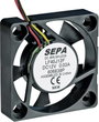SEPA LF40J12SE22 Axiális ventilátor 12 V/DC 8.3 m³/óra (H x Sz x Ma) 40 x 40 x 10 mm bélyegkép