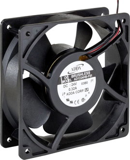 SEPA AD1224UB-F5B(N21Q) Axiális ventilátor 24 V/DC (H x Sz x Ma) 120 x 120 x 38.5 mm