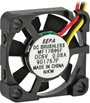 SEPA MF17B05FSE Axiális ventilátor 5 V/DC 1.1 m³/óra (H x Sz x Ma) 17 x 17 x 4.5 mm bélyegkép