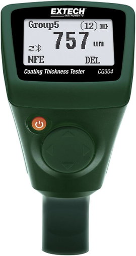 Extech CG304 Rétegvastagság mérő 0 - 2000 µm