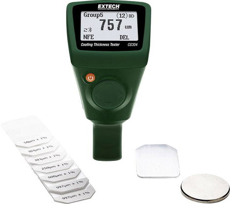 Extech CG304 Rétegvastagság mérő 0 - 2000 µm 3. kép
