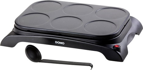 DOMO DO8709P Crépes készítő 6 edény 2. kép