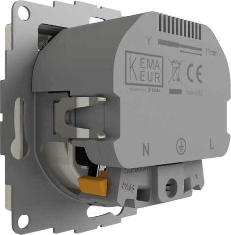 2USB 2U-449276 Süllyeszthető dugalj VDE, USB-vel, Gyermekvédelem IP20 Tiszta fehér, Fényes effekt 5. kép