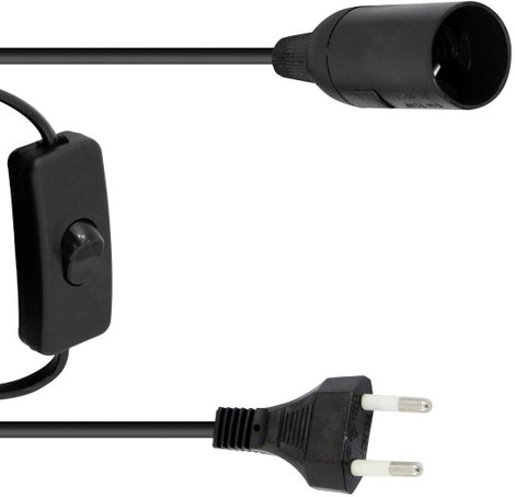 Eurolite 51100666 Lámpafoglalat E27 230 V 60 W Euro-dugasszal, Billenőkapcsolóval 3. kép