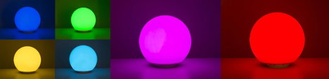 Heitronic Napelemes dekorációs világítás Globo 37234 Napenergiás gömb LED 0.4 W RGBW Fehér 2. kép