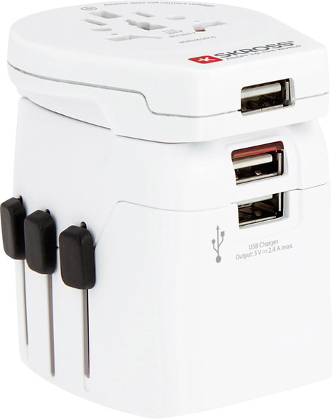 Skross 1302555 Úti adapter Pro Light 3xUSB World 2. kép